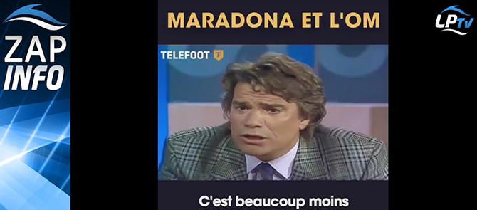 Zap OM : Quand Tapie évoquait l'arrivée de Maradona