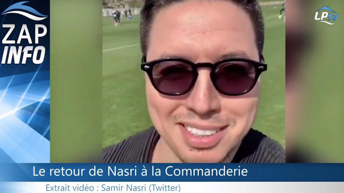 Zap OM : le retour de Samir Nasri à La Commanderie !