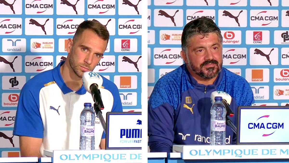 OM : revivez le live texte de la conférence de presse de Lopez et Gattuso