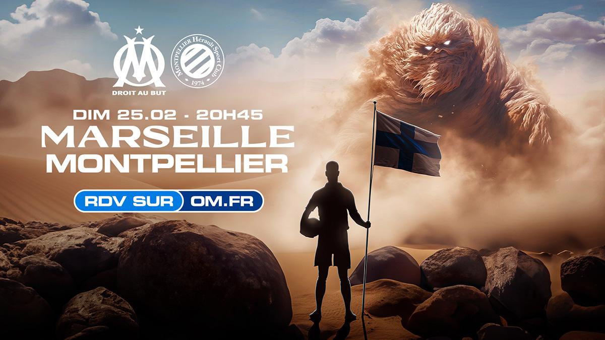 Assistez au match OM-Montpellier avec les équipes du Phocéen !