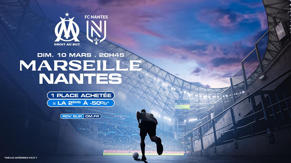 OM-Nantes : Réservez vos places ! 