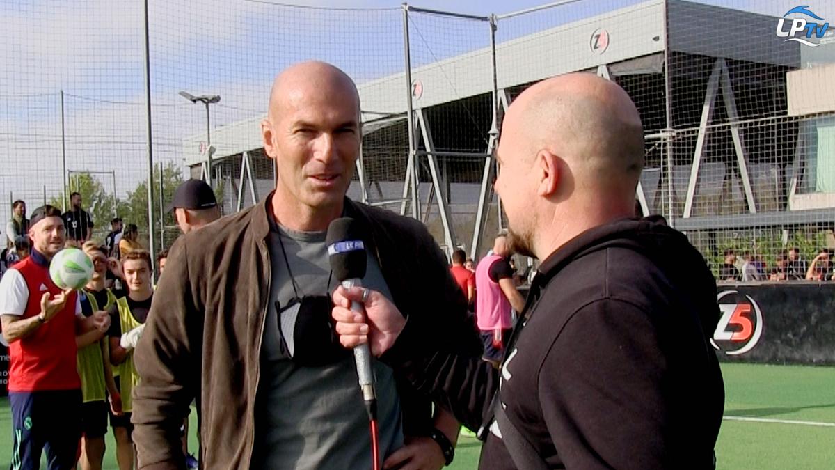 On était avec Zidane au tournoi "Stars cup" au Z5 !